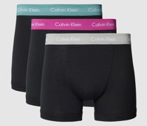 Trunks mit elastischem Logo-Bund im 3er-Pack