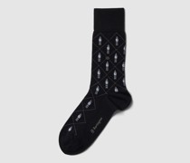 Socken mit Allover-Muster