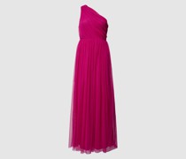Abendkleid mit One-Shoulder-Träger
