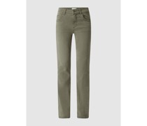 Straight Fit Jeans mit Lyocell-Anteil Modell 'Cici'