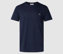 T-Shirt mit Logo-Stitching Modell 'Supima'