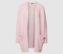 Cardigan mit gerippten Ärmelabschlüssen
