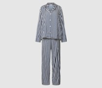 Pyjama mit Streifenmuster