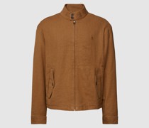 Regular Fit Jacke mit Stehkragen
