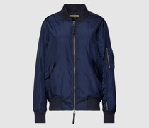 Bomberjacke mit Stehkragen