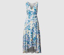 Abendkleid in Wickel-Optik