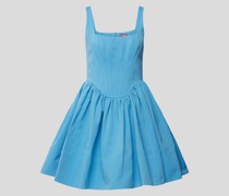 Minikleid mit Square-Neck-Ausschnitt