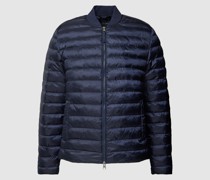 Steppjacke mit Label-Detail Modell 'Light Padded Bomber'