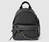 Rucksack mit Allover-Logo Modell 'SLATER'