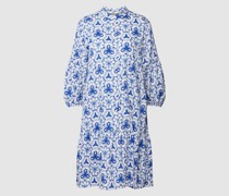 Kleid mit Allover-Muster Modell 'Mila'