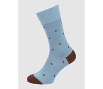 Socken mit Punktmuster Modell 'Dot'