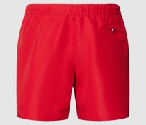 Shorts mit Label-Print