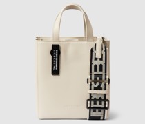 Tote Bag mit Label-Detail Modell 'Carter'