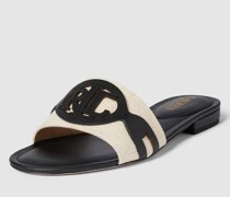 Sandalette mit Label-Badge Modell 'ALEGRA'