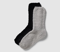Socken mit Strukturmuster