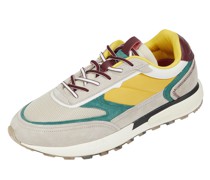 Sneaker aus Leder und Textil Modell 'Saguaro'