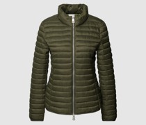Steppjacke mit Label-Patch