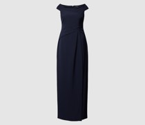 Abendkleid mit Knoten-Detail Modell 'SARAN'