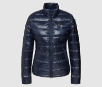 Daunenjacke mit Stehkragen