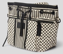 Bucket Bag mit Allover-Muster