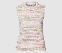 Strickweste mit Streifenmuster Modell 'CAMA'