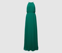 Abendkleid mit Plisseefalten