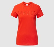 T-Shirt mit Vogue©-Stitching Modell 'Regular'