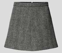 Shorts mit Reißverschluss