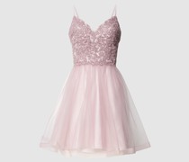 Cocktailkleid mit Herz-Ausschnitt