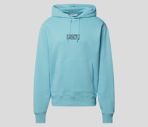 Hoodie mit Brand-Schriftzug