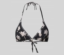 Bikini-Oberteil mit floralem Muster Modell 'SEASHELL'