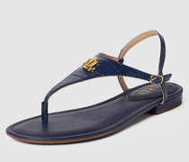 Sandalen mit Label-Details Modell 'ELLINGTON'