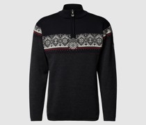 Strickpullover mit Allover-Muster Modell 'Moritz'