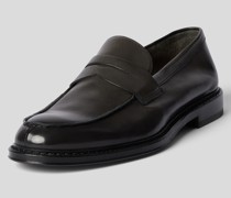 Penny-Loafer aus Leder