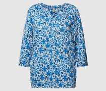 Bluse mit V-Ausschnitt