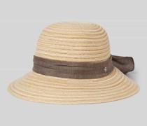 Strohhut mit Hutband Modell 'Elba'