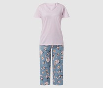 Pyjama mit Modal-Anteil