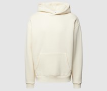 Hoodie mit Label-Applikation