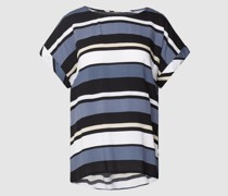 Blusenshirt mit Streifenmuster