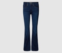 Bootcut Jeans in unifarbenem Design Modell '315™'