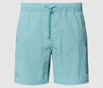 Badehose mit Label-Patch
