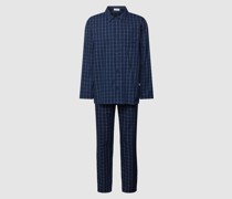 Pyjama mit Streifenmuster