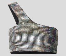 Bustier mit One-Shoulder-Träger