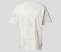 T-Shirt mit Allover-Muster