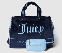 Bowling Bag mit Label-Stitching Modell 'IRIS'