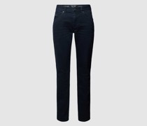 Regular Fit Jeans im 5-Pocket-Design Modell 'Nightflight'