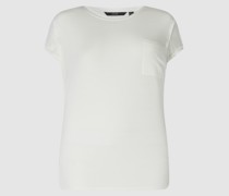 PLUS SIZE T-Shirt mit angeschnittenen Ärmeln Modell 'Dava'