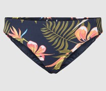 Bikini-Slip mit floralem Print Modell 'INTO THE SUN'