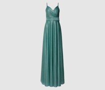 Abendkleid in schimmernder Optik