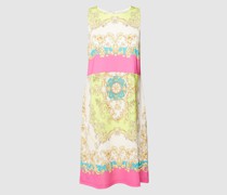 Minikleid mit Allover-Muster